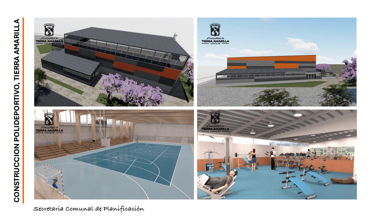 Concejo Municipal de Tierra Amarilla aprueba licitación para construcción del Polideportivo